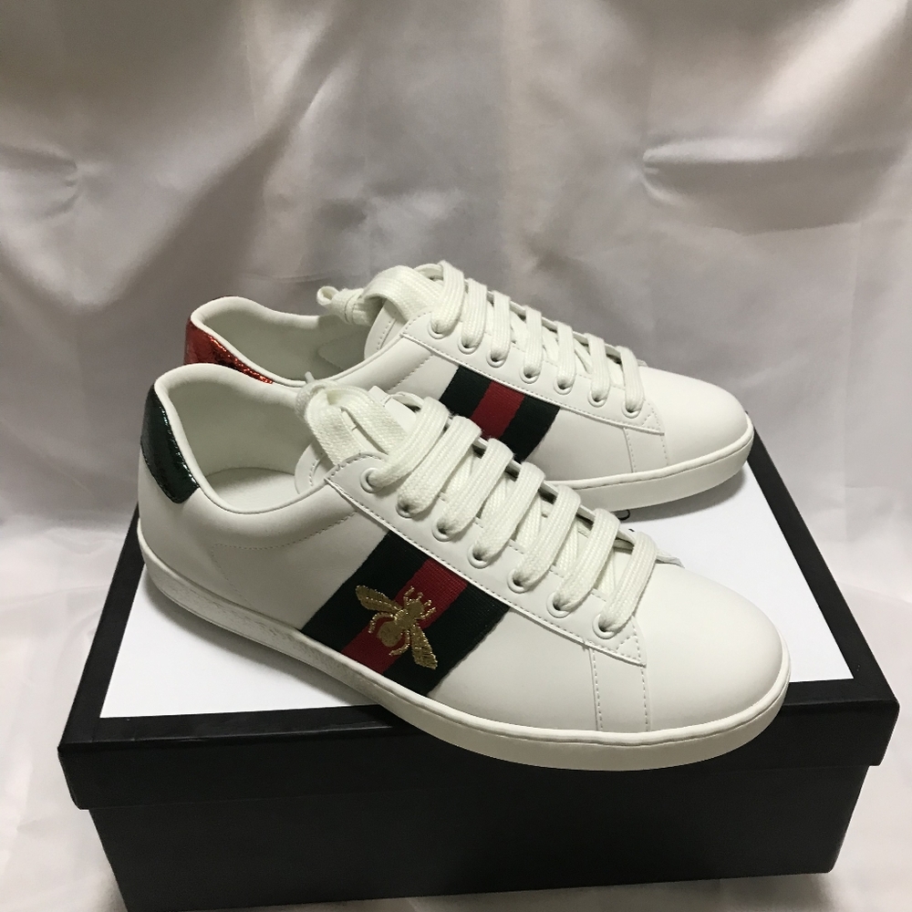 💥NICE OFFER ✨100% New Gucci Bee Sneaker 🐝US 10W